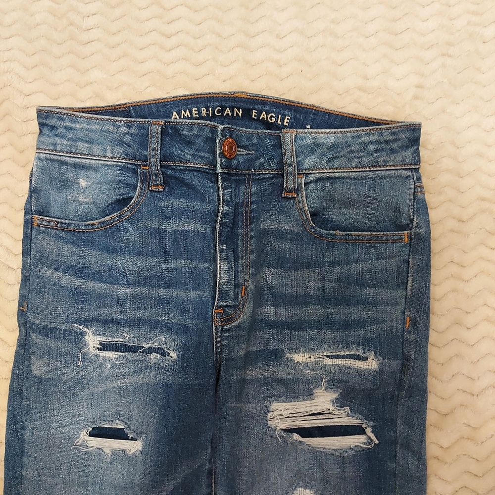 !!NEW!! AEO Hi-rise Jegging Crop - Picture 2 of 9